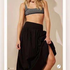 Freest Free People Bubble Bliss Balloon Maxi Skirt